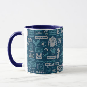 Seinfeld   Meme Pattern Tasse