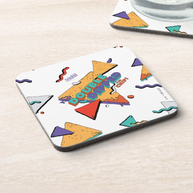 Seinfeld | Sie haben den Chip verdoppelt Getränkeuntersetzer (Linke Seite)