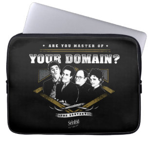 Seinfeld Sind Sie Master Ihrer Domain? Laptopschutzhülle