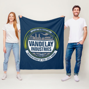 Seinfeld   Vandelay Industries Logo Fleecedecke