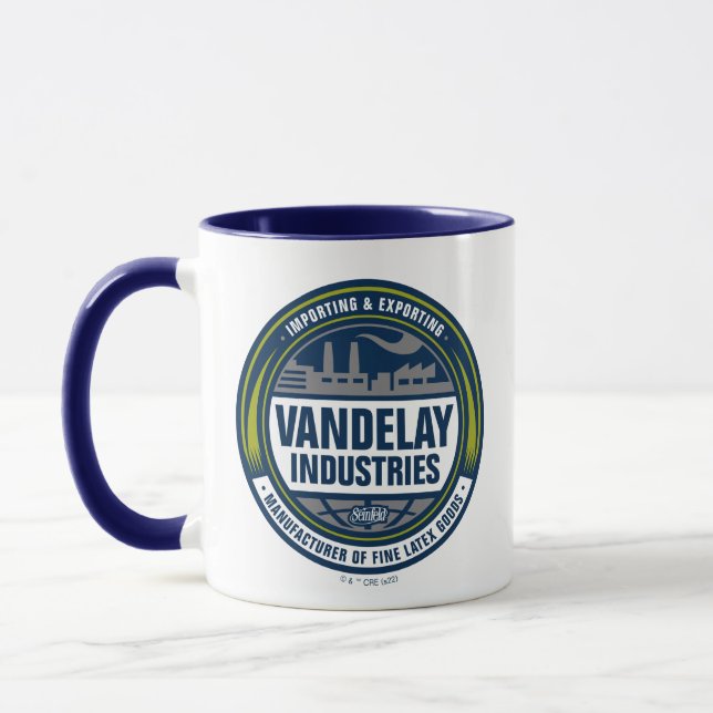 Seinfeld | Vandelay Industries Logo Tasse (Links)