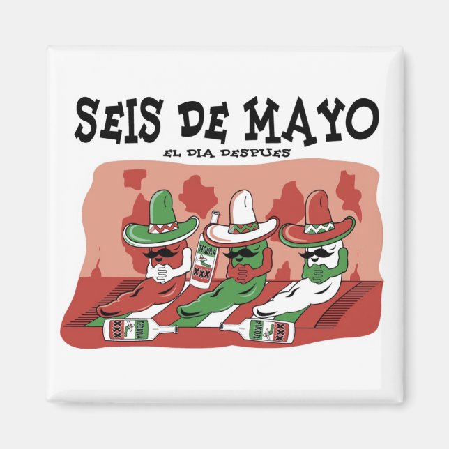 Seis de Mayo Magnet (Vorne)