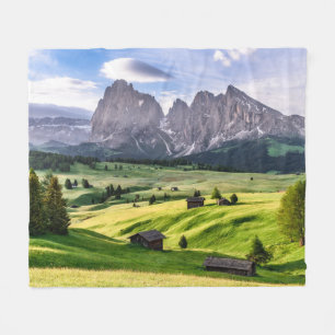 Seiser Alm   Dolomit-Alpen, Italien Fleecedecke