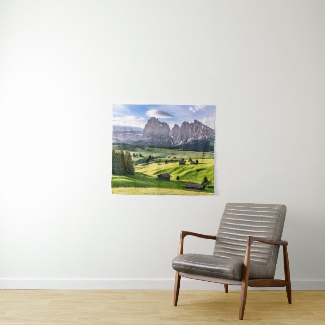 Seiser Alm | Dolomit-Alpen, Italien Wandteppich (Beispiel (Horizontal))