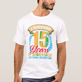 Seit 15 Jahren verheiratet T-Shirt