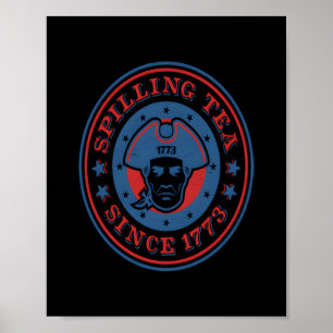 Seit 1773 sonniger Kolonialsaal Poster