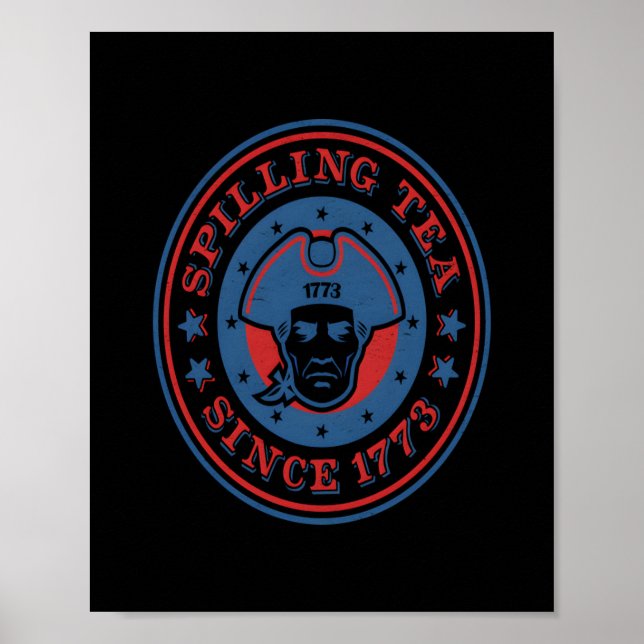 Seit 1773 sonniger Kolonialsaal Poster (Vorne)