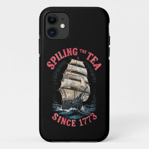 Seit 1773 wird Tee verschüttet 4. Juli Case-Mate iPhone Hülle