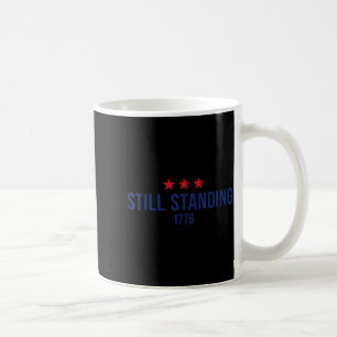Seit 1776 stehende patriotische Sterne 4. Juli Kaffeetasse