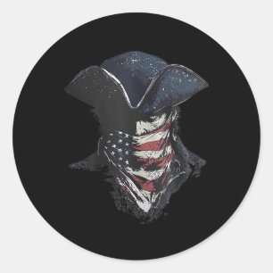 Seit 1776 trotzlos 1 runder aufkleber