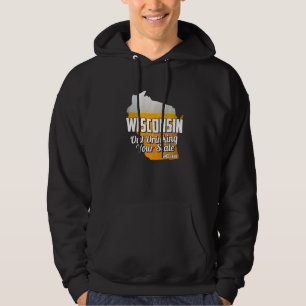 Seit 1848 trinken Sie Ihren Staat Bier Wisconsin Hoodie