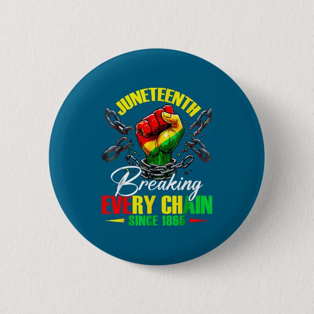 Seit 1865 jede Kette brechen Frauen Männer Button (Vorderseite)