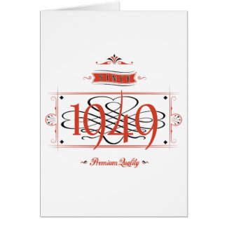 Seit 1949 (Red&Black)