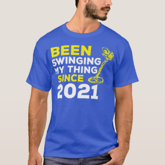 Seit 2021 schwingt die Sonne meine Sache mit Metal T-Shirt