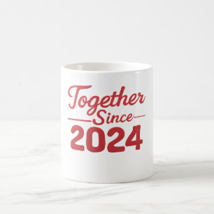 Seit 2024 Zusammen Tassen für Paare