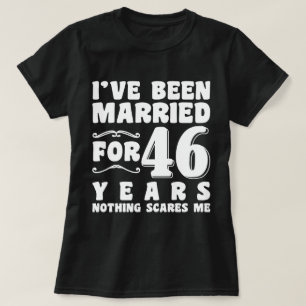Seit 46 Jahren verheiratet Passendes Paar T-Shirt