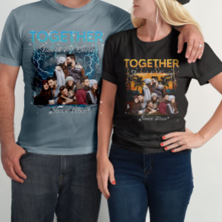 Seit dem Schwarzmarkt Retro-Stil Benutzerdefiniert T-Shirt