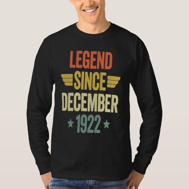 Seit Dezember 1922 T-Shirt (Vorderseite)