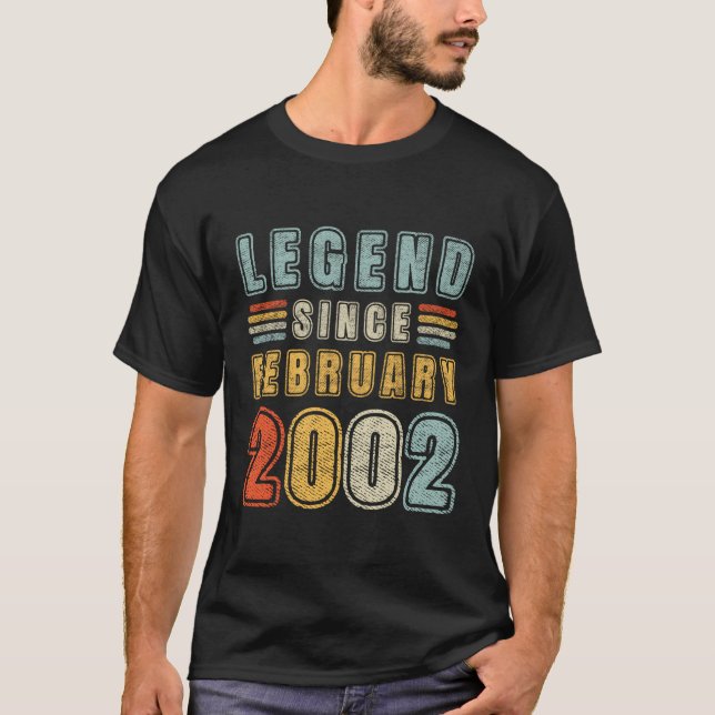 Seit Februar 2002 21 T-Shirt (Vorderseite)