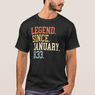 Seit Januar 1933 für Männer Frauen 19. Januar T-Shirt