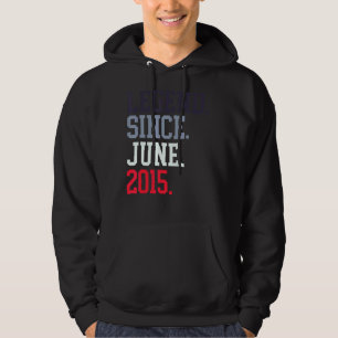 Seit Juni 2015 für Männer Frauen Juni 2015 Hoodie