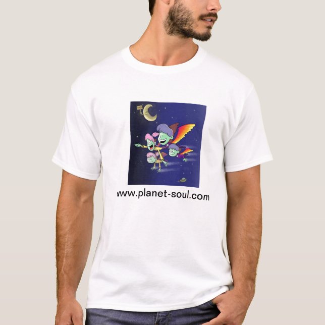 Seite 3, www.planet-soul.com T-Shirt (Vorderseite)