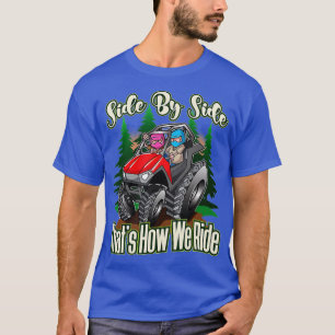 Seite an Seite ATV Vier-Rad-Off-Road-Fahrt T-Shirt