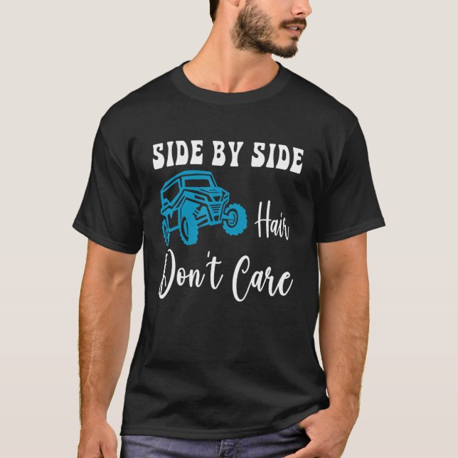 Seite an Seite kein Problem für SxS UTV Mudding Of T-Shirt (Vorderseite)