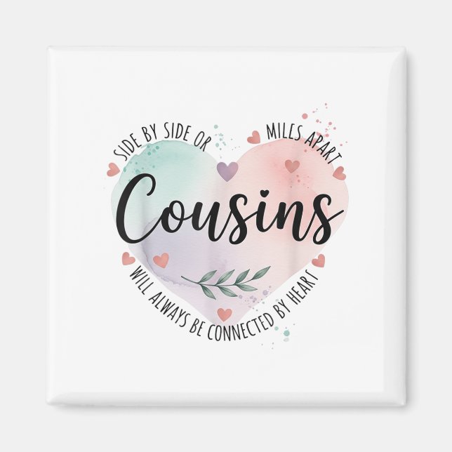 Seite an Seite oder Meilen, die Cousin immer Magnet (Vorne)