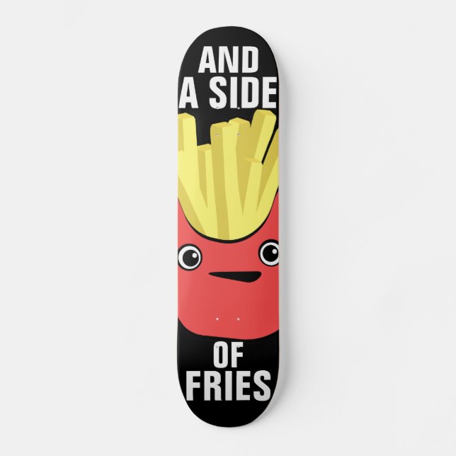 Seite der Fries Skateboard (Vorderseite)