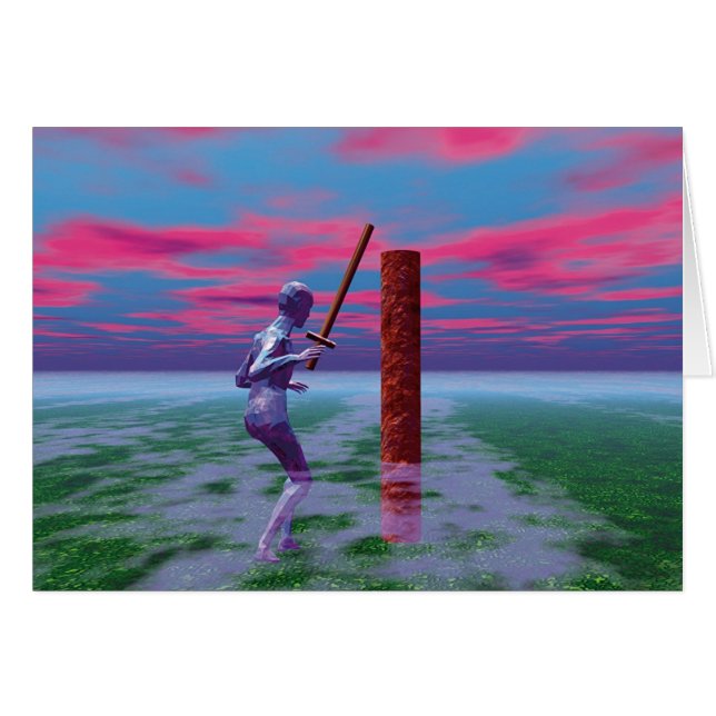 Seite der Schwerter (Vorderseite (Horizontal))