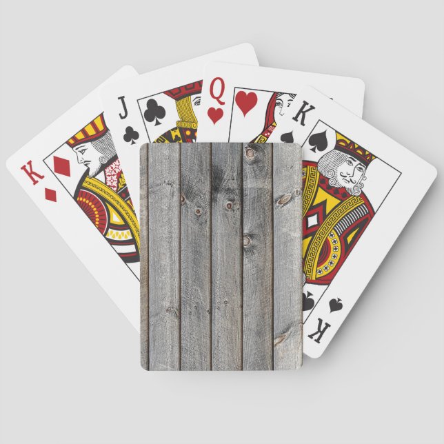 Seite einer Scheune Spielkarten (Rückseite)