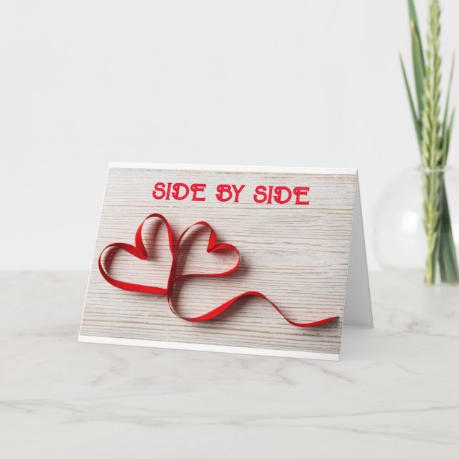 SEITE FÜR ETERNITY-UNSER "JAHRESTAG" KARTE (Vorderseite)