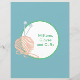 Seite mit blauer Trennfläche - Einfügen eines Patt