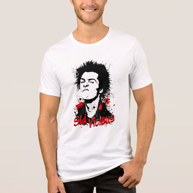 Seite Tri-Blend Shirt (Vorderseite)