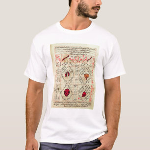 Seite von "Canon von Medizin" durch Avicenna T-Shirt