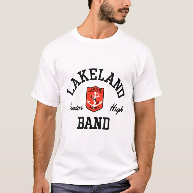 Seiten-Band-Vintager T - Shirt (Vorderseite)