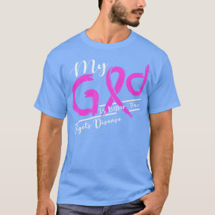 Seiten Krankheit Bewusstsein, mein Gott ist stärke T-Shirt