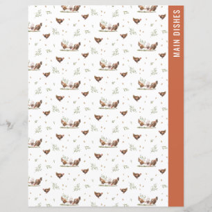 Seiten teilen   2 Seite der Recipe Binder Seite