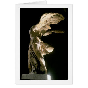 Seitenansicht des Sieges von Samothrace (Parian ma