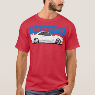 Seitenansicht Nissan Skyline r34 gtr 19992002 T-Shirt