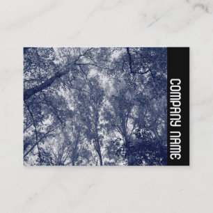 Seitenband - Blauer Herbst Visitenkarte