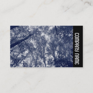 Seitenband - Blauer Herbst Visitenkarte
