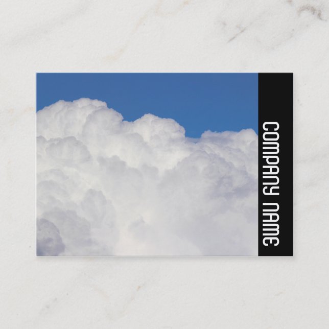 Seitenband - Cumulus Clouds Visitenkarte (Vorderseite)