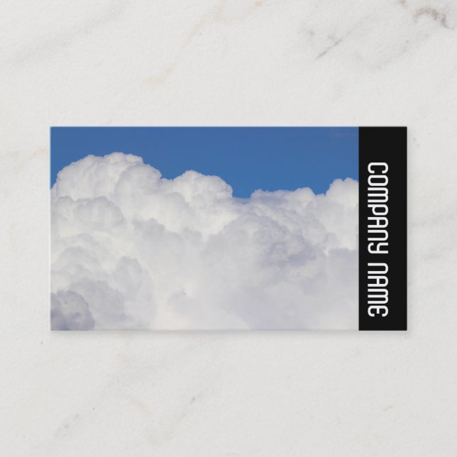 Seitenband - Cumulus Clouds Visitenkarte (Vorderseite)