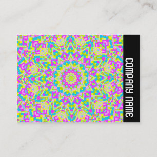Seitenband - Farbige Kaleidoskop 07 Visitenkarte