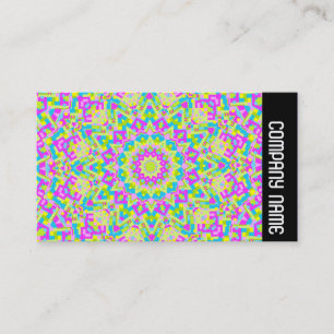 Seitenband - Farbige Kaleidoskop 07 Visitenkarte
