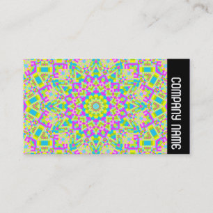 Seitenband - Farbiger Kaleidoskop 02 Visitenkarte