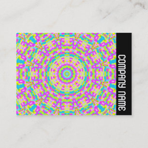 Seitenband - Farbiger Kaleidoskop 03 Visitenkarte