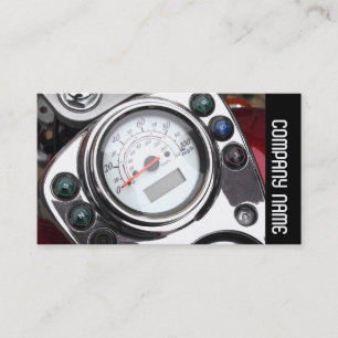 Seitenband - Motorrad-Geschwindigkeitsmesser Visitenkarte